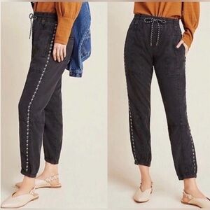 Anthropologie‎ Byron Seamed Soft Utility Joggers Size Small